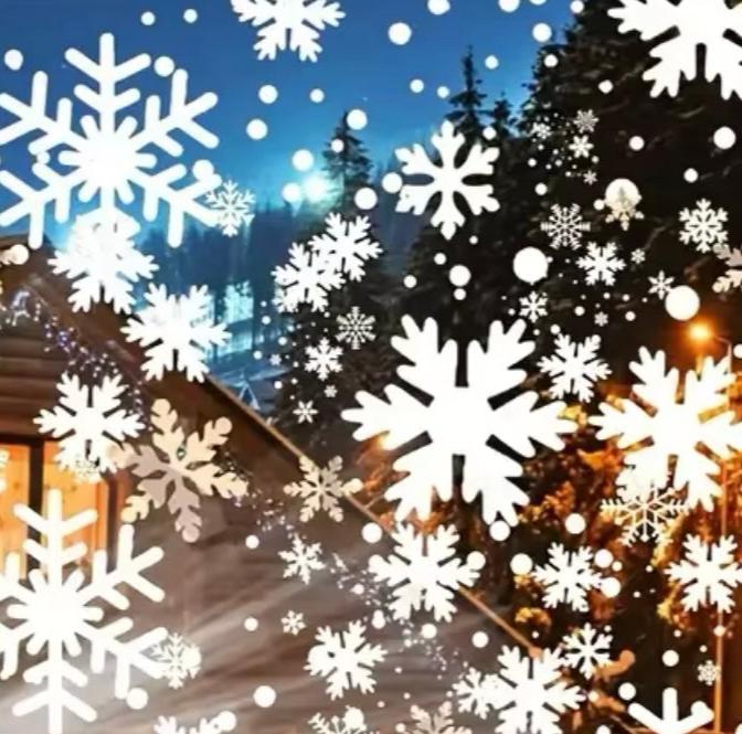XMAS-Beamer Schneeflocken