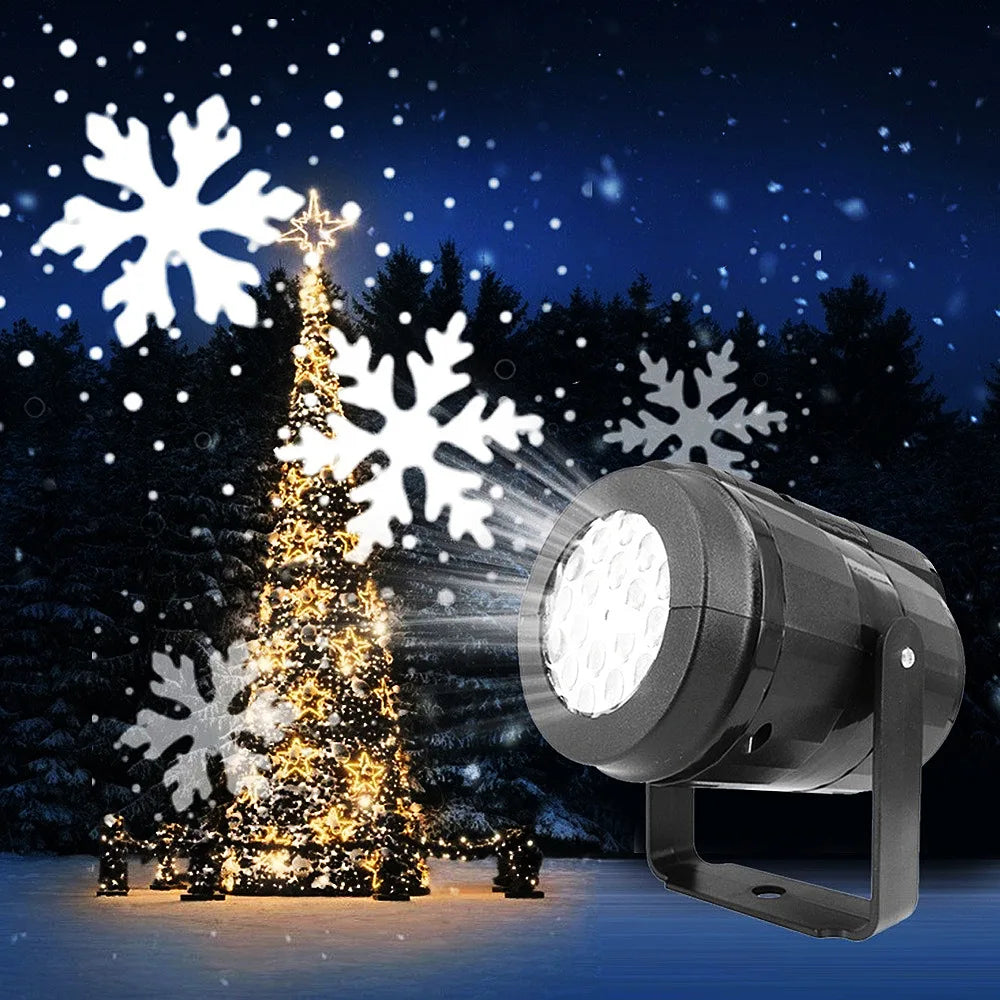XMAS-Beamer Schneeflocken