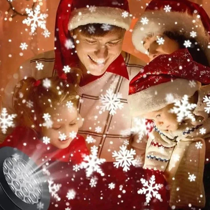 XMAS-Beamer Schneeflocken