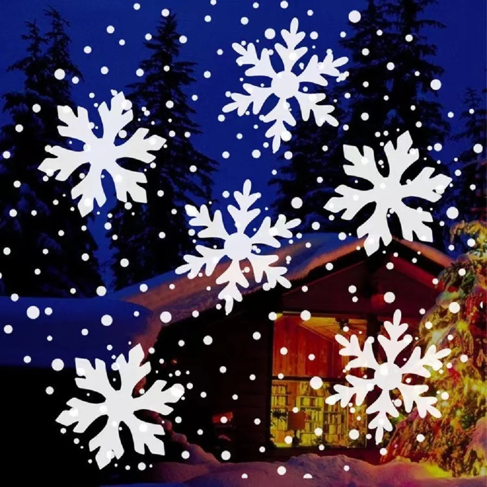 XMAS-Beamer Schneeflocken